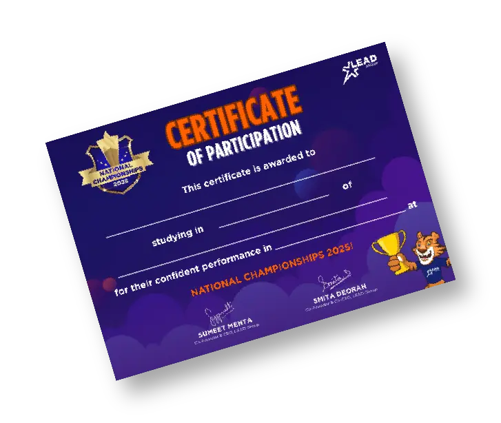 School Round Certificate